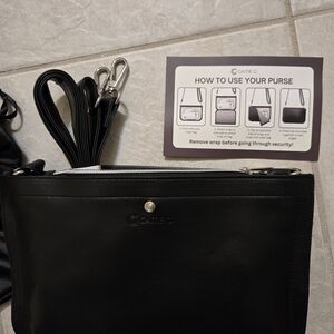 Catie C Black Crossbody Bag